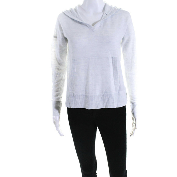 Lululemon Linen Lightweight Relaxed Hoodie 4 Blue NWOT*f - Picture 9 of 14